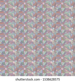 Geometric ornamental vector pattern. Seamless design texture.