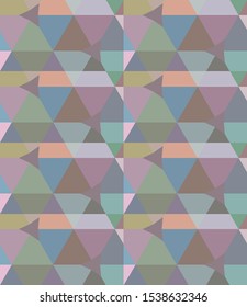 Geometric ornamental vector pattern. Seamless design texture.