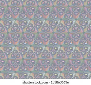 Geometric ornamental vector pattern. Seamless design texture.