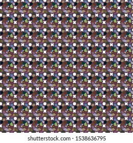 Geometric ornamental vector pattern. Seamless design texture.