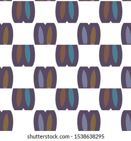 Geometric ornamental vector pattern. Seamless design texture.