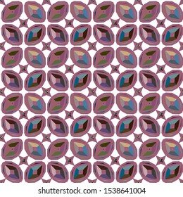 Geometric ornamental vector pattern. Seamless design texture.