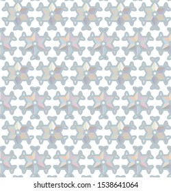 Geometric ornamental vector pattern. Seamless design texture.