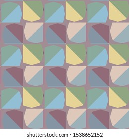 Geometric ornamental vector pattern. Seamless design texture.