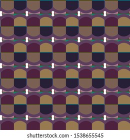 Geometric ornamental vector pattern. Seamless design texture.