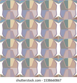 Geometric ornamental vector pattern. Seamless design texture.