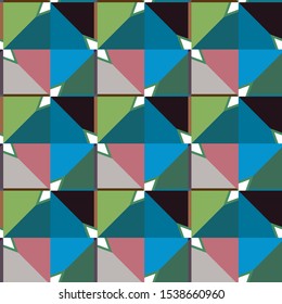 Geometric ornamental vector pattern. Seamless design texture.