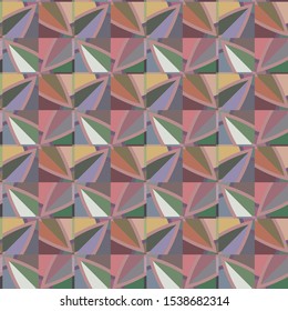 Geometric ornamental vector pattern. Seamless design texture.