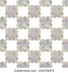 Geometric ornamental vector pattern. Seamless design texture.