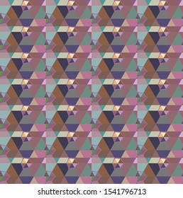 Geometric ornamental vector pattern. Seamless design texture.