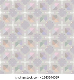 Geometric ornamental vector pattern. Seamless design texture.