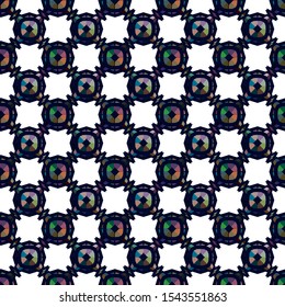 Geometric ornamental vector pattern. Seamless design texture.