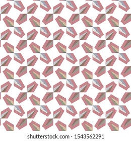Geometric ornamental vector pattern. Seamless design texture.