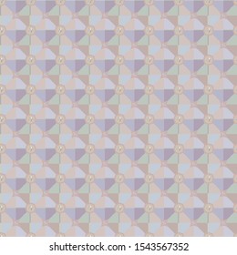 Geometric ornamental vector pattern. Seamless design texture.