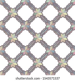 Geometric ornamental vector pattern. Seamless design texture.