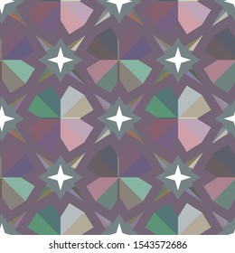 Geometric ornamental vector pattern. Seamless design texture.
