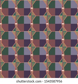 Geometric ornamental vector pattern. Seamless design texture.