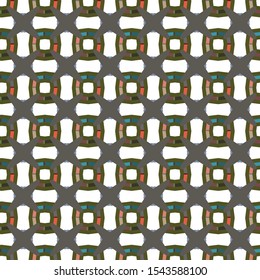 Geometric ornamental vector pattern. Seamless design texture.