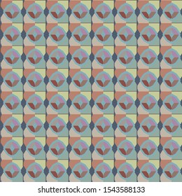 Geometric ornamental vector pattern. Seamless design texture.