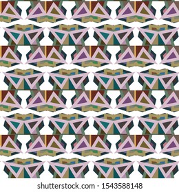 Geometric ornamental vector pattern. Seamless design texture.