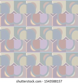 Geometric ornamental vector pattern. Seamless design texture.