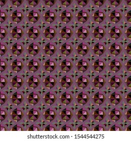 Geometric ornamental vector pattern. Seamless design texture.