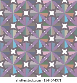 Geometric ornamental vector pattern. Seamless design texture.