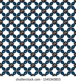 Geometric ornamental vector pattern. Seamless design texture.