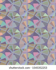 Geometric ornamental vector pattern. Seamless design texture.