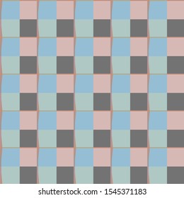 Geometric ornamental vector pattern. Seamless design texture.