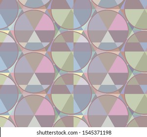 Geometric ornamental vector pattern. Seamless design texture.
