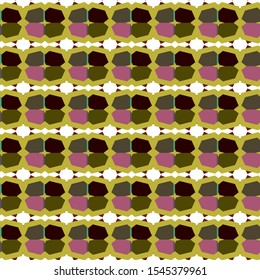 Geometric ornamental vector pattern. Seamless design texture.