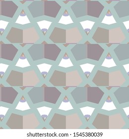 Geometric ornamental vector pattern. Seamless design texture.