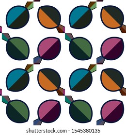 Geometric ornamental vector pattern. Seamless design texture.