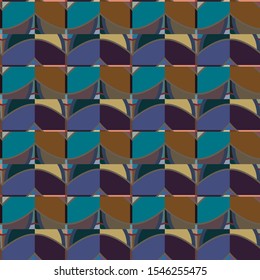 Geometric ornamental vector pattern. Seamless design texture.