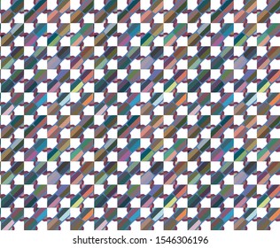 Geometric ornamental vector pattern. Seamless design texture.