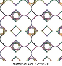 Geometric ornamental vector pattern. Seamless design texture.