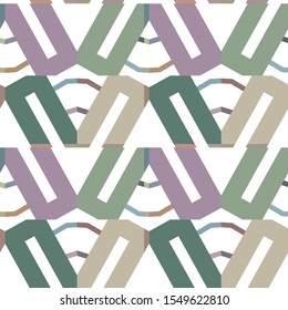 Geometric ornamental vector pattern. Seamless design texture.