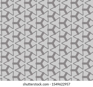 Geometric ornamental vector pattern. Seamless design texture.