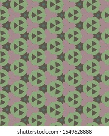 Geometric ornamental vector pattern. Seamless design texture.