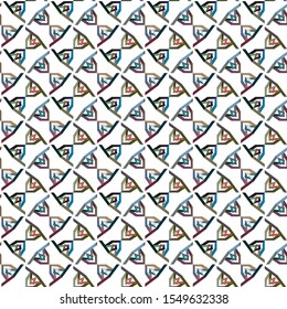 Geometric ornamental vector pattern. Seamless design texture.