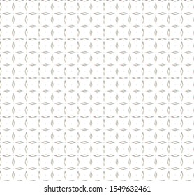 Geometric ornamental vector pattern. Seamless design texture.