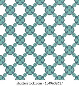 Geometric ornamental vector pattern. Seamless design texture.