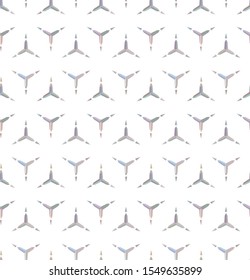 Geometric ornamental vector pattern. Seamless design texture.