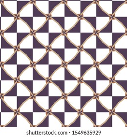 Geometric ornamental vector pattern. Seamless design texture.