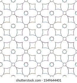 Geometric ornamental vector pattern. Seamless design texture.