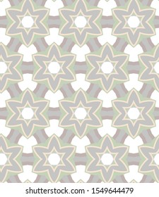Geometric ornamental vector pattern. Seamless design texture.