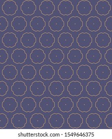 Geometric ornamental vector pattern. Seamless design texture.