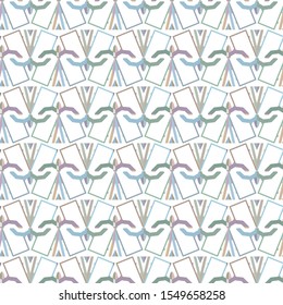 Geometric ornamental vector pattern. Seamless design texture.