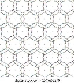 Geometric ornamental vector pattern. Seamless design texture.